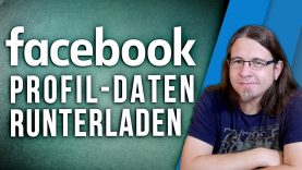 Alle FACEBOOK PROFIL DATEN runterladen • checkaldo