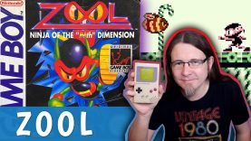 Auch am GAMEBOY macht Ameisen-Gremlin-Ninja Schleichwerbung • ZOOL