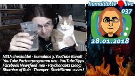 checkaldo und die Austrian Rock & Metal Offensive! – humaldo.tv #LIVE 037 vom 28.01.2018