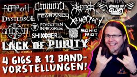 Ich gehe auf eine Mini-Tour und stelle Euch 12 Underground-Bands vor!