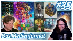 Künstliche Intelligenz, Super Mario & Tetris Movie, Picard 3, Resi2, Moss uvm • Das Medienformat #35