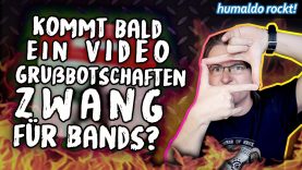 Video-Grußbotschaften-ZWANG für Bands: Ist das die Event-Promo-Zukunft?